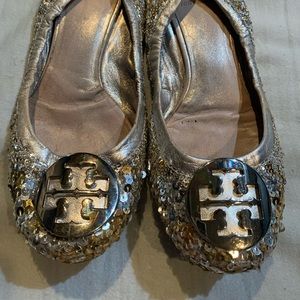 Tory Burch Sequin flats